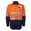 JB's Hi Vis L/S (D+N) 150G Work Shirt Thumbnail