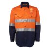 JB's Hi Vis L/S (D+N) 150G Work Shirt Thumbnail