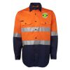 JB's Hi Vis L/S (D+N) 150G Work Shirt Thumbnail