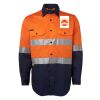 JB's Hi Vis L/S (D+N) 150G Work Shirt Thumbnail