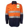 JB's Hi Vis L/S (D+N) 150G Work Shirt Thumbnail