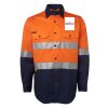 JB's Hi Vis L/S (D+N) 150G Work Shirt Thumbnail