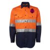 JB's Hi Vis L/S (D+N) 150G Work Shirt Thumbnail