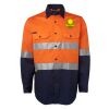 JB's Hi Vis L/S (D+N) 150G Work Shirt Thumbnail