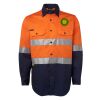 JB's Hi Vis L/S (D+N) 150G Work Shirt Thumbnail