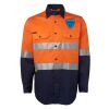 JB's Hi Vis L/S (D+N) 150G Work Shirt Thumbnail