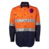 JB's Hi Vis L/S (D+N) 150G Work Shirt Thumbnail