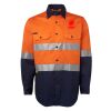 JB's Hi Vis L/S (D+N) 150G Work Shirt Thumbnail