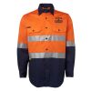 JB's Hi Vis L/S (D+N) 150G Work Shirt Thumbnail