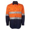 JB's Hi Vis L/S (D+N) 150G Work Shirt Thumbnail