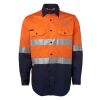 JB's Hi Vis L/S (D+N) 150G Work Shirt Thumbnail