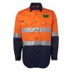 JB's Hi Vis L/S (D+N) 150G Work Shirt Thumbnail