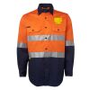 JB's Hi Vis L/S (D+N) 150G Work Shirt Thumbnail